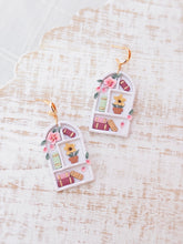 Load image into Gallery viewer, Soft Florals Bookshelf Dangles