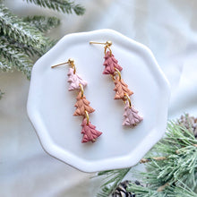 Load image into Gallery viewer, Trio Ombre Tree Dangles

