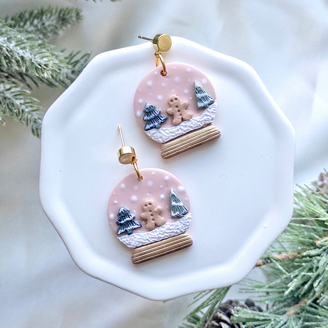 Gingerbread Man Snow globe