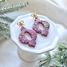 Load image into Gallery viewer, Snowflake Ornament Earrings
