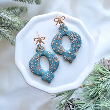 Load image into Gallery viewer, Snowflake Ornament Earrings
