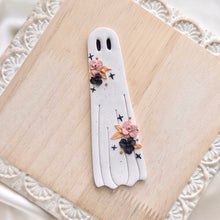 Load image into Gallery viewer, Floral Ghost Bookmark
