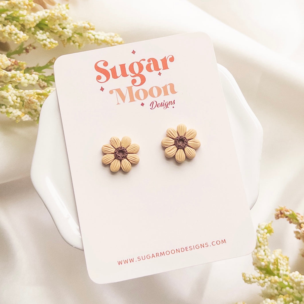 Small Sunflower Studs