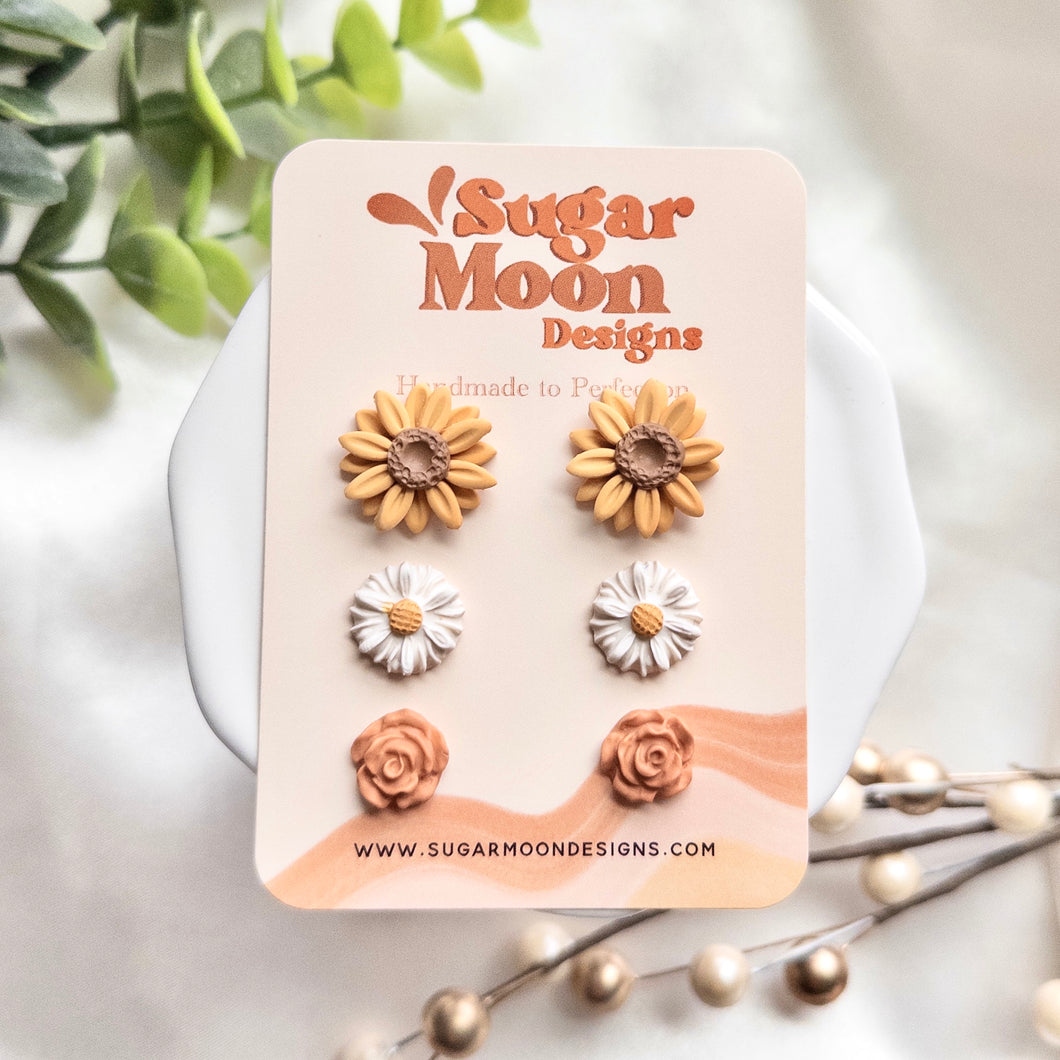 Floral Stud Packs